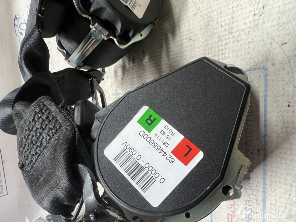 Set centuri spate stanga-dreapta Skoda RAPID 2014