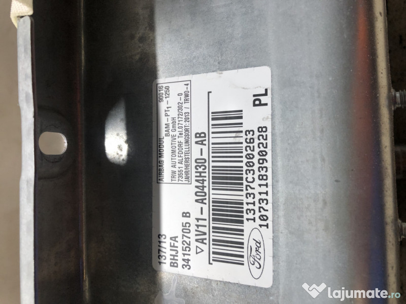 Airbag pasager Ford B-MAX 1.0 Benzina 2015