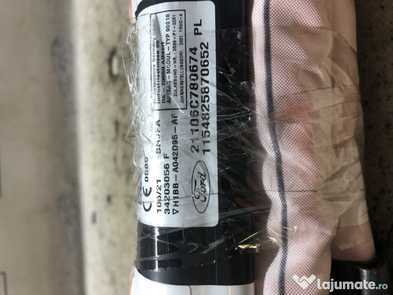 Airbag cortina stanga Ford Fiesta 1.0 Benzina 2021