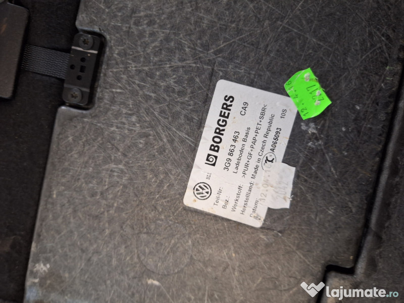 Podea portbagaj Volkswagen Passat B8 Break - Motorina 2016