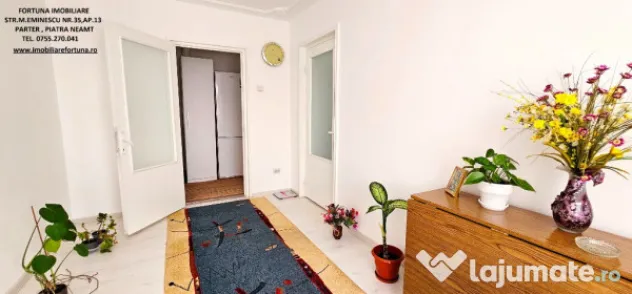 Apartament 4 camere mobilat si utilat, cu parcare si spatiu depozitare
