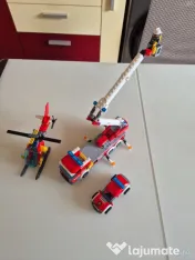 Stație pompieri + Set plăci de drum Lego!!! 