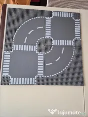Stație pompieri + Set plăci de drum Lego!!! 