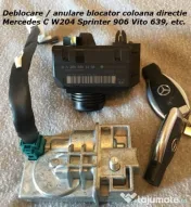 Programare cheie chei Mercedes anulare blocator volan la domiciliu 