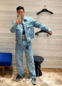 Compleu LV Denim Trucker CA36929 blug+jacheta Louis Vuitton S/M/L