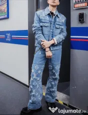 Compleu LV Denim Trucker CA36929 blug+jacheta Louis Vuitton S/M/L