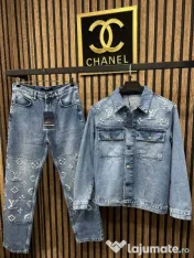 Compleu LV Denim Trucker CA36929 blug+jacheta Louis Vuitton S/M/L