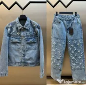 Compleu LV Denim Trucker CA36929 blug+jacheta Louis Vuitton S/M/L