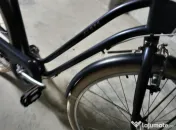 Bicicleta de oraș Elops 520 cadru jos albastru 