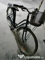 Bicicleta de oraș Elops 520 cadru jos albastru