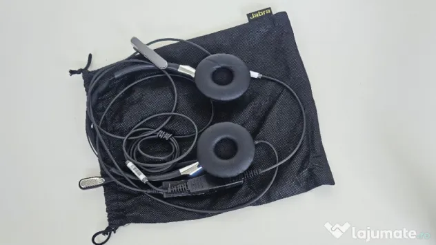 Casti Jabra Evolve 65 SE & Link 230 NOI - Husa protectie - Stereo
