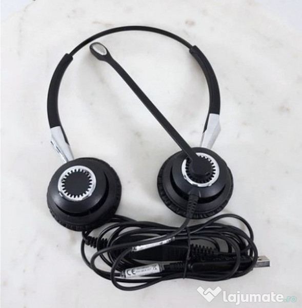 Casti Jabra Evolve 65 SE & Link 230 NOI - Husa protectie - Stereo