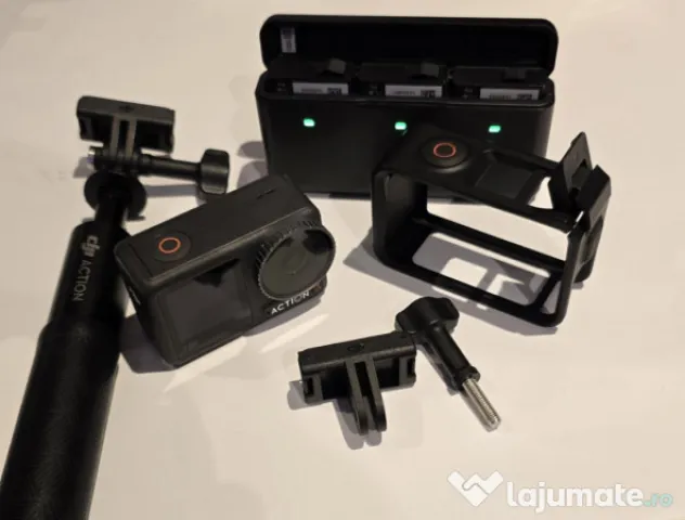 DJI Osmo Action 3 Camera de Actiune 4K 12MP Adventure Combo