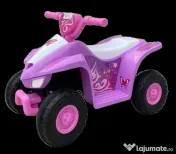 ATV electric pentru copii, Kinderplay Princess 25W, 6V, barby pink 