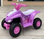 ATV electric pentru copii, Kinderplay Princess 25W, 6V, barby pink 