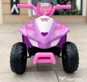 ATV electric pentru copii, Kinderplay Princess 25W, 6V, barby pink 