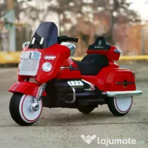 Motocicleta electrica Chopper Royce 2x 40W 12V cu telecomanda RED