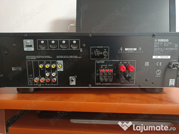 Sistem audio Yamaha RX-V378 cu boxe 5.0 Taga Harmony