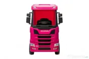 Camion electric pt. copii SCANIA R-SERIES 4x45W 12V 14Ah #pink 