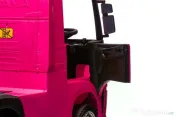 Camion electric pt. copii SCANIA R-SERIES 4x45W 12V 14Ah #pink 