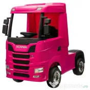Camion electric pt. copii SCANIA R-SERIES 4x45W 12V 14Ah #pink 