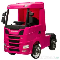 Camion electric pt. copii SCANIA R-SERIES 4x45W 12V 14Ah #pink