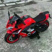 Motocicleta electrica pt. copii, Kinderauto R9, 2x150W, 24V #RED 
