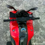 Motocicleta electrica pt. copii, Kinderauto R9, 2x150W, 24V #RED 