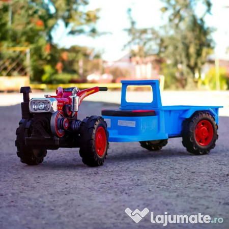 Motocultor electric pentru copii, Kinderauto BJLW1288 2x35W 12V RC