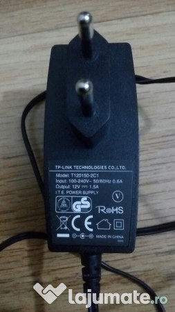 Incarcator router Tp-Link 12v, 1,5a