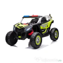 UTV electric pentru 2 copii Police XB2118, 4x 55W GREEN