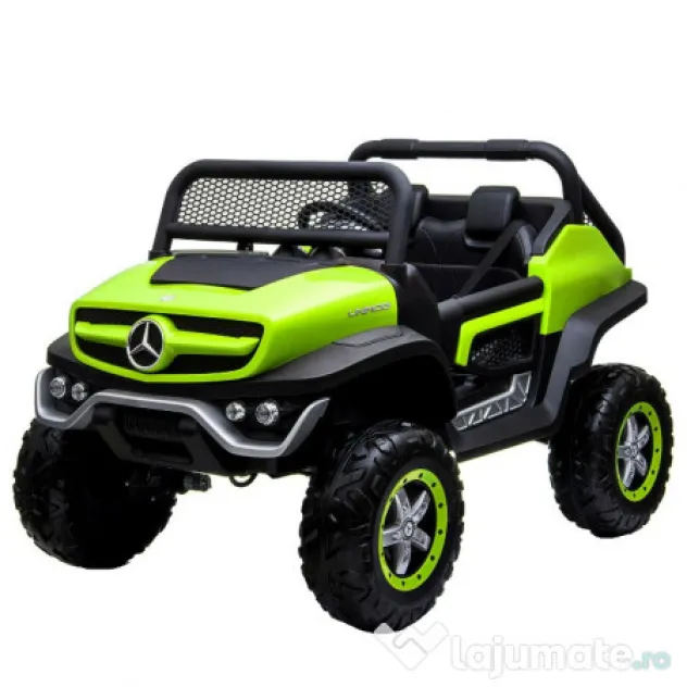 Masinuta electrica pentru 2 copii Mercedes UNIMOG 4x35W