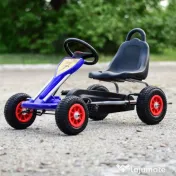 GO Kart cu pedale pentru copii 3-6 ani, Kinderauto A-05-1 