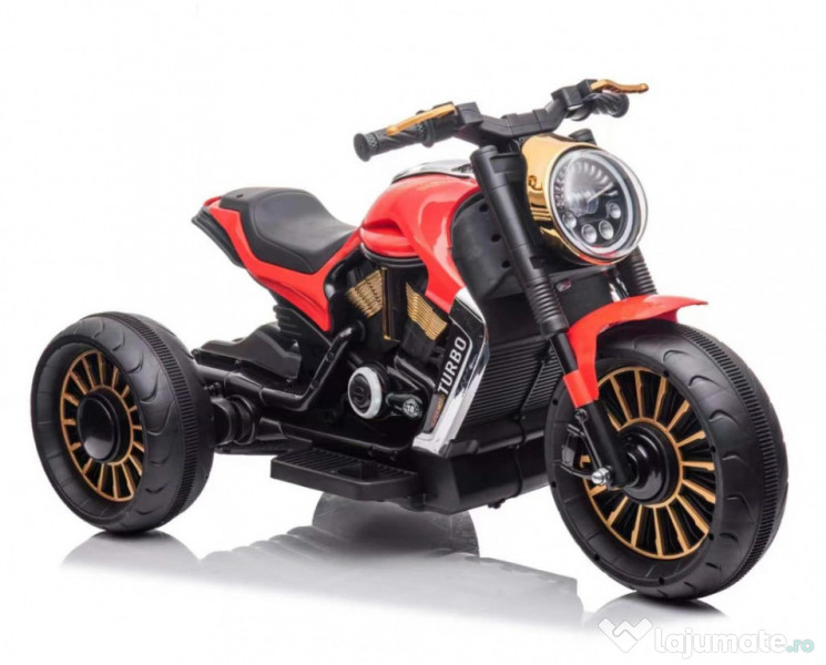 Motocicleta electrica cu 3 roti, Kinderauto BJDL1188, 2x 35W 12V BT
