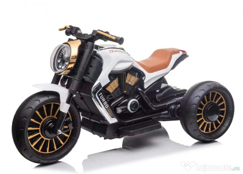 Motocicleta electrica cu 3 roti, Kinderauto BJDL1188, 2x 35W 12V BT