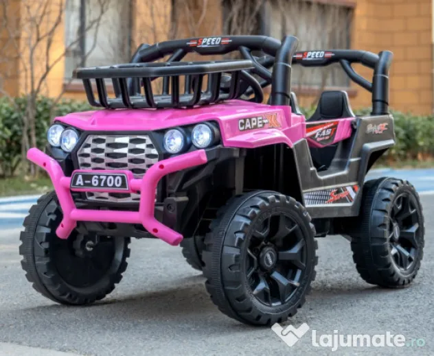 Masinuta electrica Kinderauto BJKQ6700, putere 4x 25W 12V