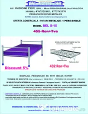 Pat Metalic Single - Model S-15-Oferta Speciala! 