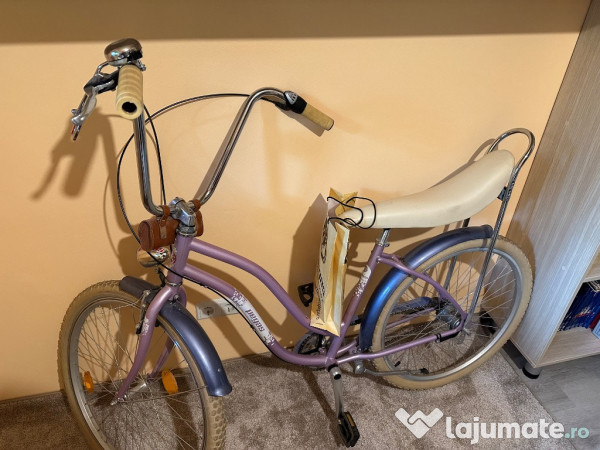 Bicicleta Pegas Strada Seria 2 (roz bujor) & accesorii