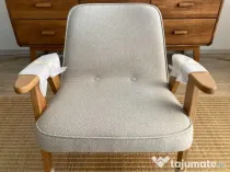 Fotoliu Mid-century Modern model 366 Armchair Oak