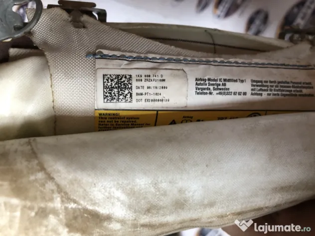 Airbag cortina stanga Volkswagen Golf 6 2009