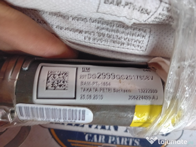 Airbag cortina dreapta Opel Insignia B 2010