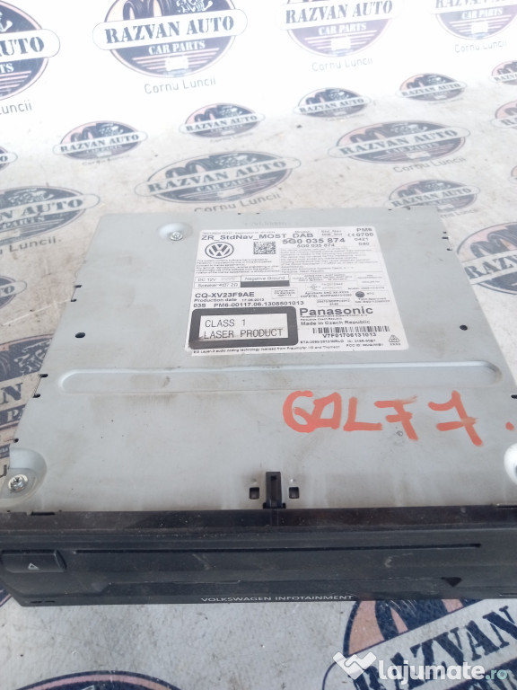 Magazie CD Volkswagen Golf 7 2014