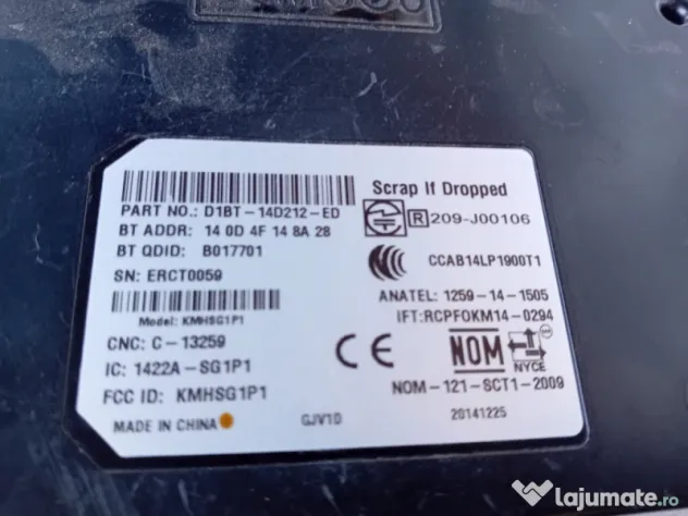Calculator confort Ford B-MAX