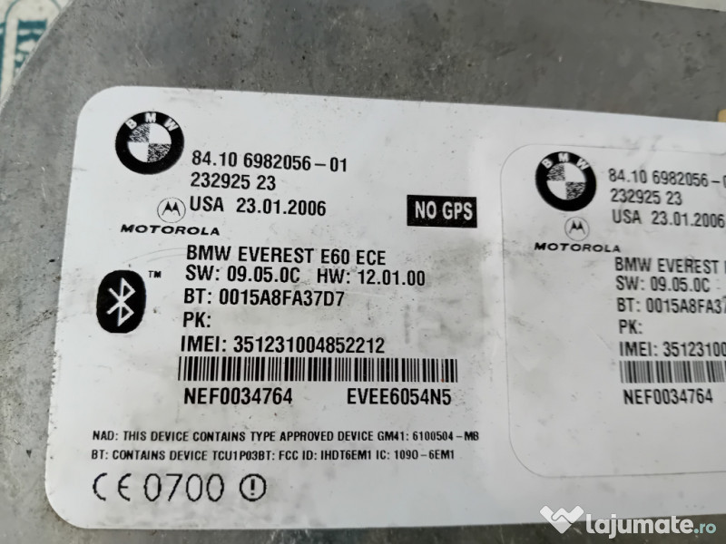 Modul bluetooth BMW E60