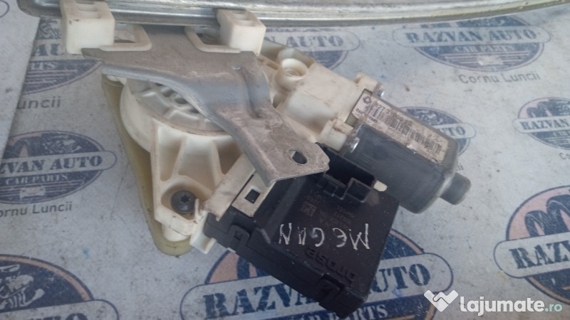 Macara geam stanga spate Renault Megane 2010