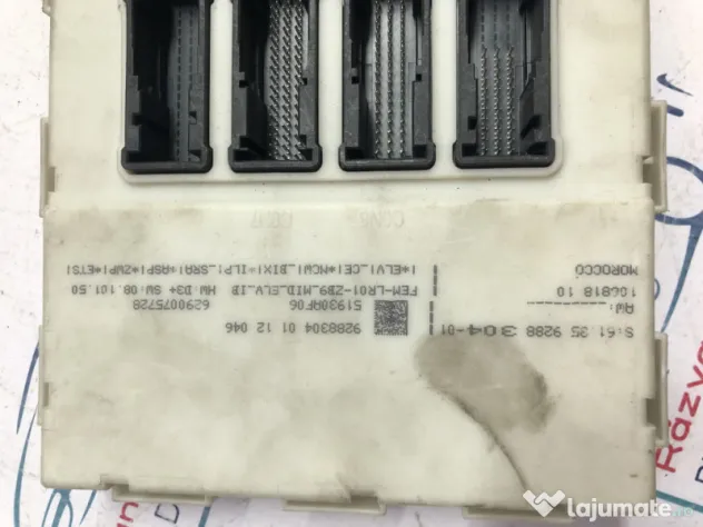 Calculator confort BMW F30 2015