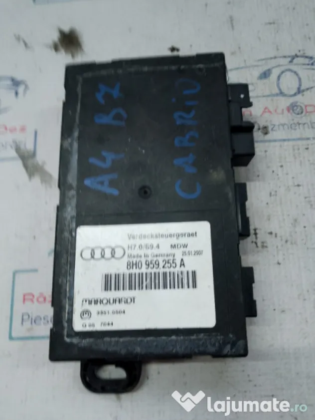 Calculator confort Audi A4 B7 2008