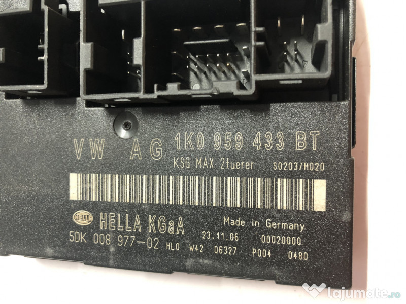 Calculator confort Volkswagen Tiguan 2009