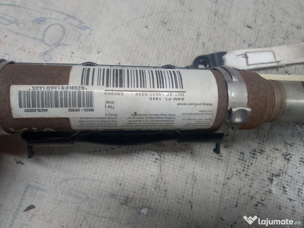 Airbag cortina dreapta Kia Sportage 2012