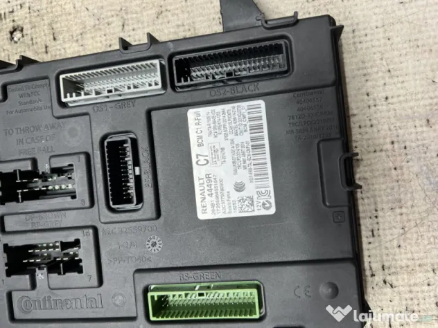 Calculator confort Renault Megane 4 2016